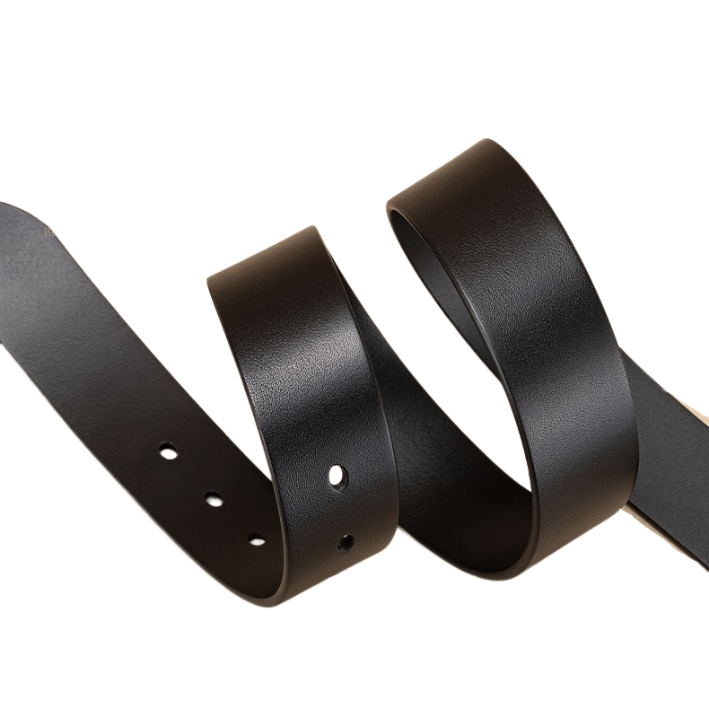 Tomorrow Closet Men's genuine cowhide leather belt