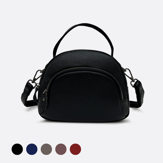 Women's genuine cowhide leather handbag Bacco design