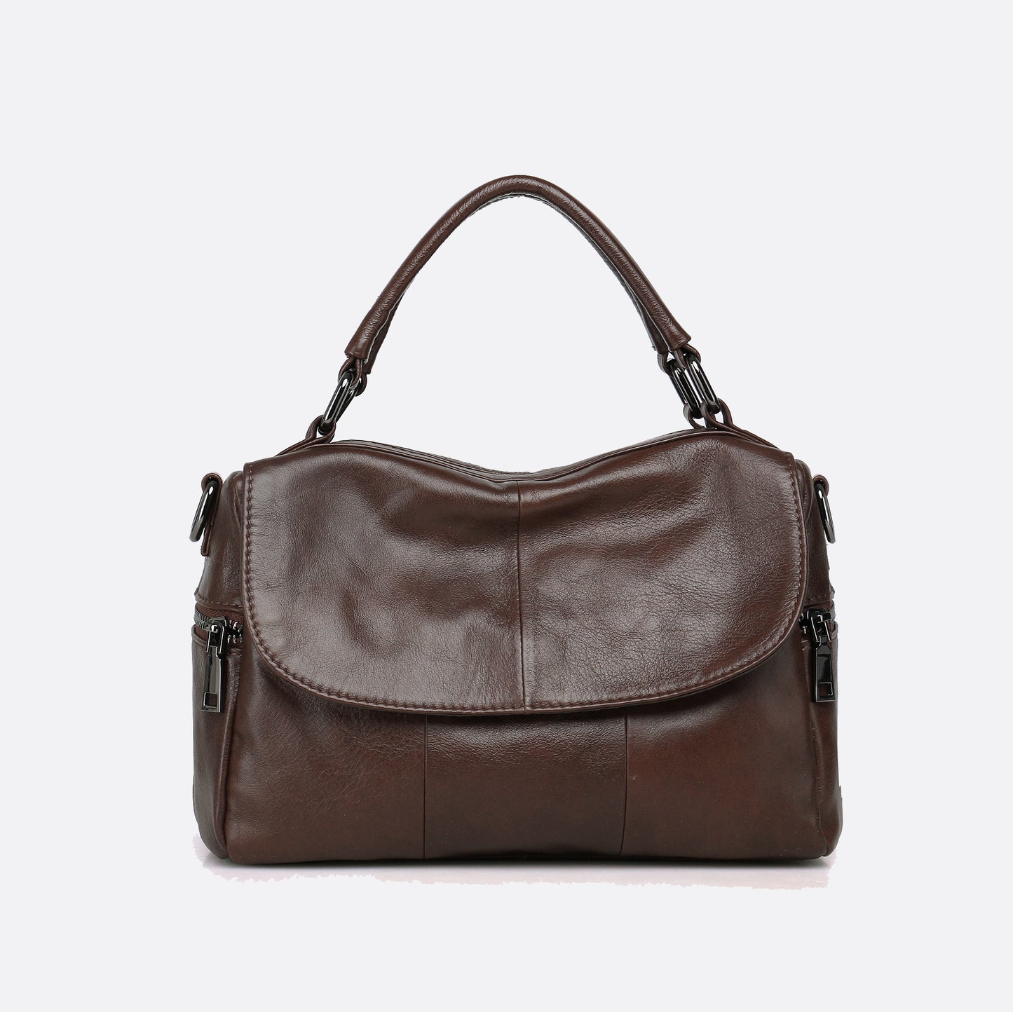 Women's genuine cowhide leather handbag rita design