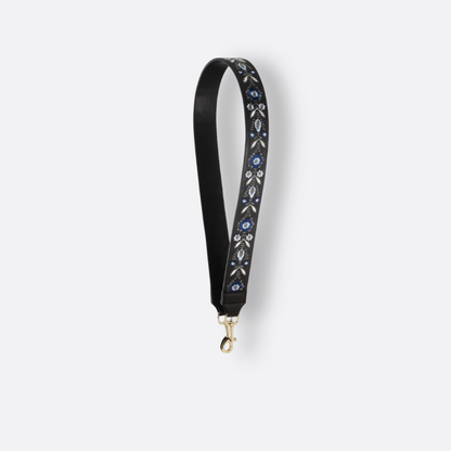 Tomorrow Closet Embroidery design leather bag strap