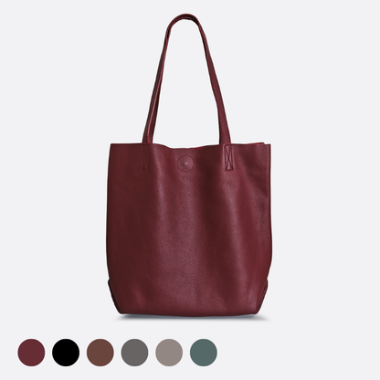 Women's genuine cowhide leather handbag Cara V3 design