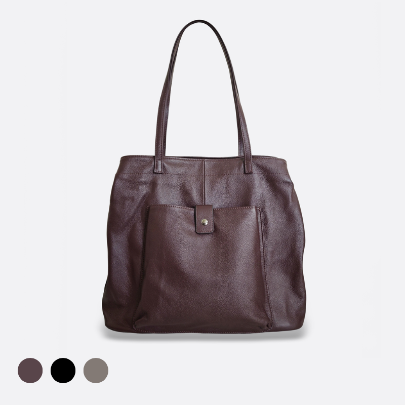 Women's genuine cowhide leather handbag Cate design V2
