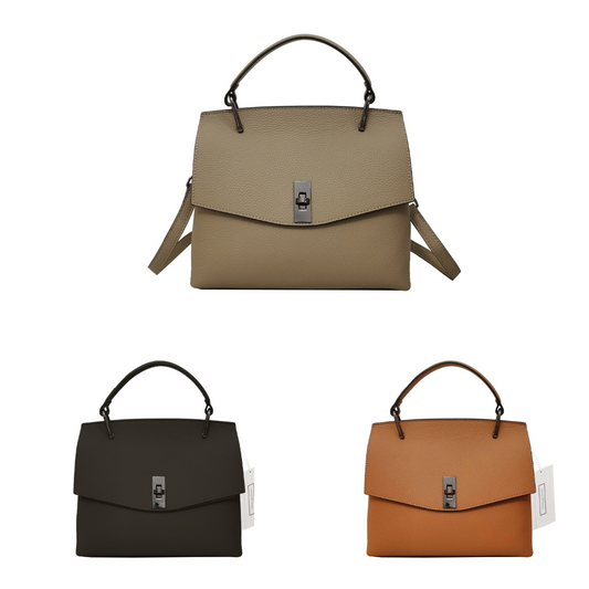 Women's cowhide leather handbag Lari V3 design
