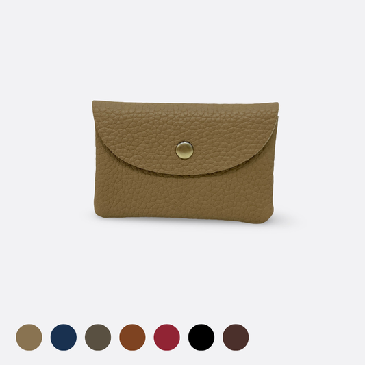 Women's and Men's unisex cowhide leather pouch envelope design