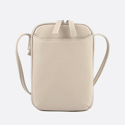 Women's genuine cowhide leather handphone bag Mirren Pouch V2 design