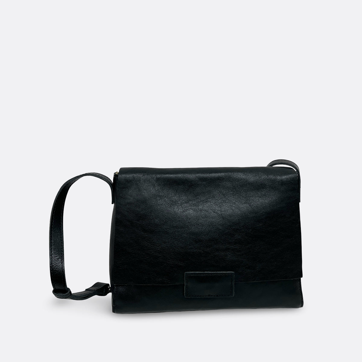 Women's genuine cowhide leather handbag Square V2 design