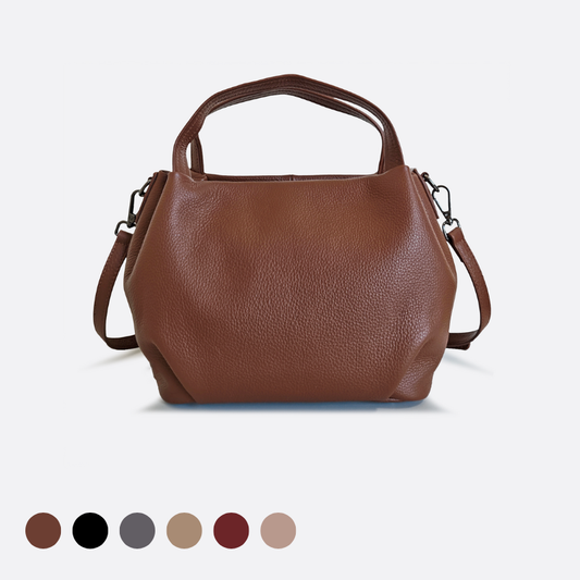 Women's genuine cowhide leather handbag Kunis V2 design