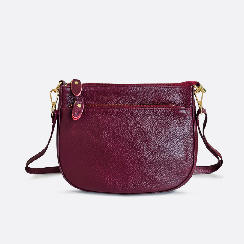 Women's genuine cowhide leather handbag Hayden V4 design