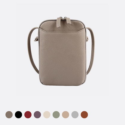 Women's genuine cowhide leather handphone bag Mirren Pouch V2 design