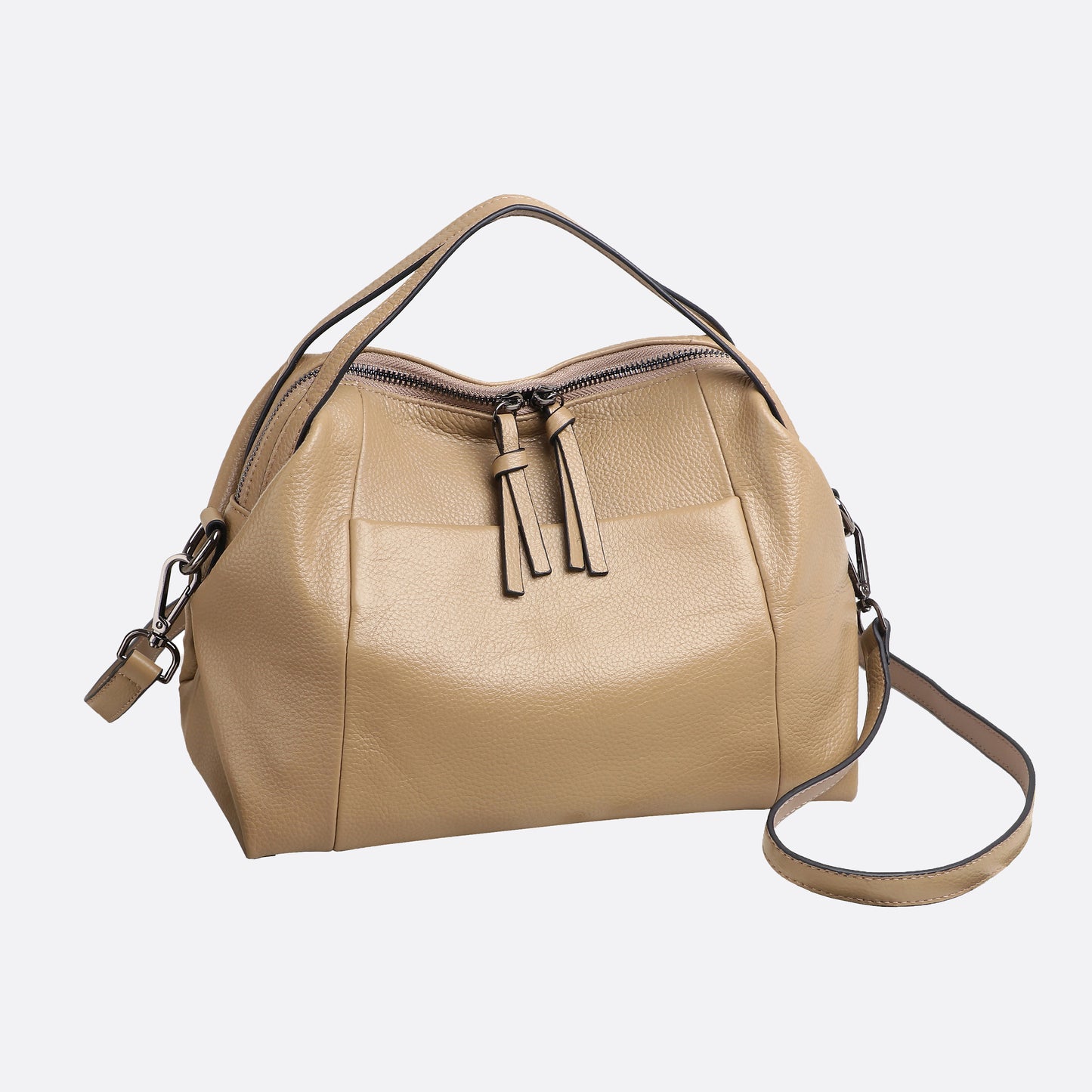 Women's genuine cowhide leather handbag Alana design