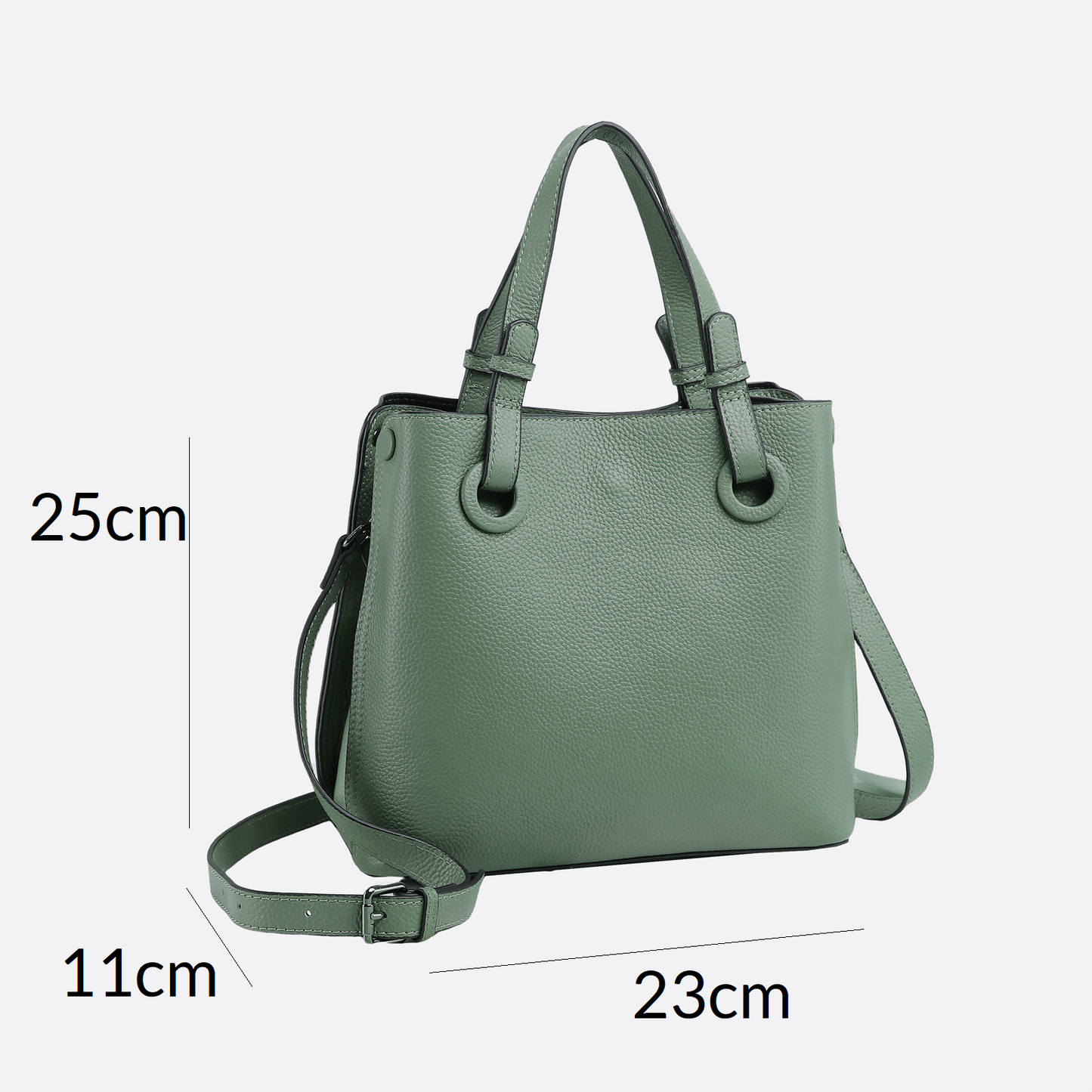 Women's genuine cowhide leather handbag Kriz V2 design
