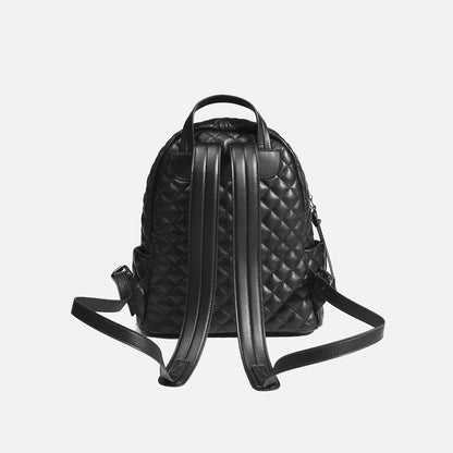Women's lambskin leather Vyar design quilted backpack