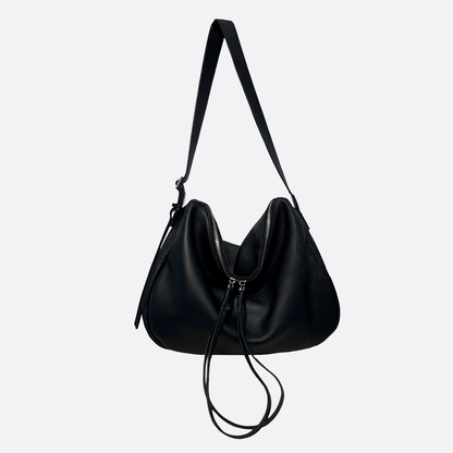 Women's genuine cowhide leather handbag Shell design