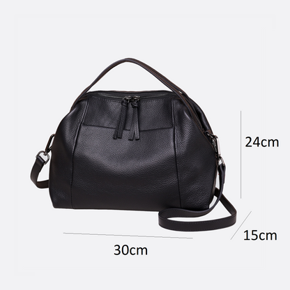 Women's genuine cowhide leather handbag Alana design