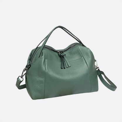 Women's genuine cowhide leather handbag Alana design