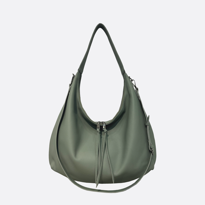Women's genuine cowhide leather handbag Shell V3 design