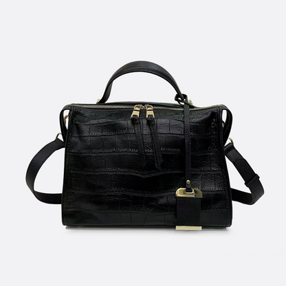 Women's genuine cowhide leather handbag Kabelky design