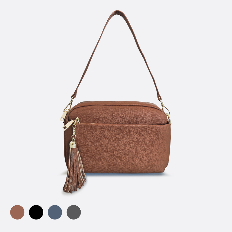 Women's genuine cowhide leather handbag Murca V6 design