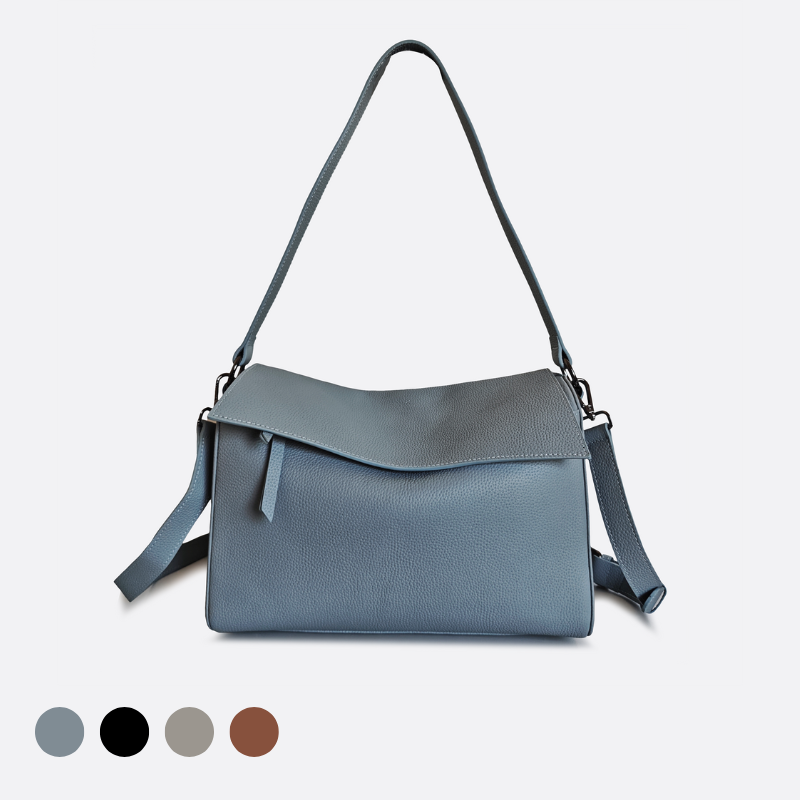 Women's genuine cowhide leather handbag Trika V4 design