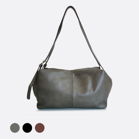 Women's genuine cowhide leather handbag Palour V3 design