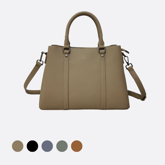 Women's genuine cowhide leather Handbag Perry V4 design