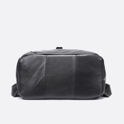 Unisex cowhide leather backpack Snap V2 design