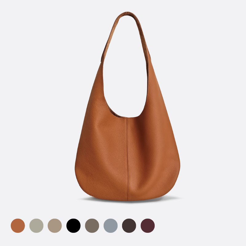 Women's genuine cowhide leather handbag Shell V5 design