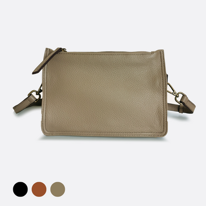 Women's genuine cowhide leather handbag Vivien V2 design