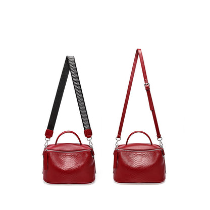 Women's genuine cowhide leather handbag Kabelky design by Tomorrow Closet