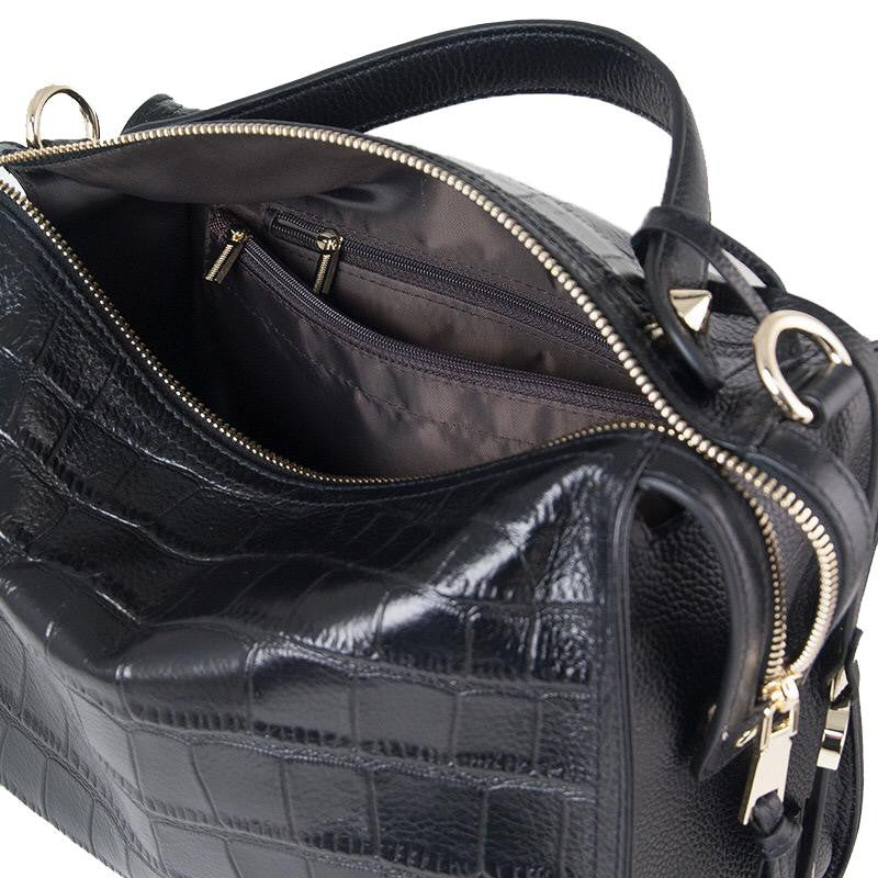 Women's genuine cowhide leather handbag sophia design by Tomorrow Closet