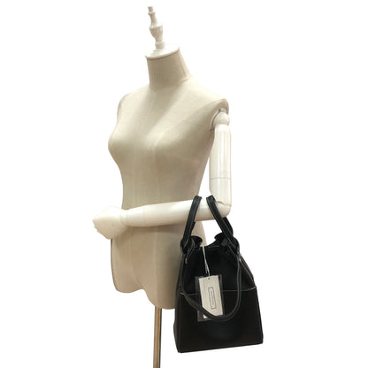 Women's genuine cowhide leather handbag Basket Lock design by Tomorrow Closet