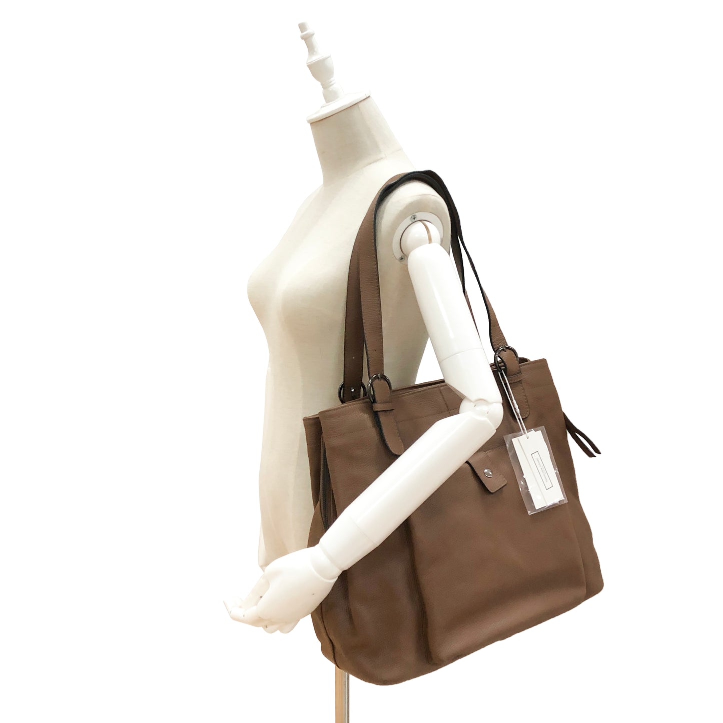 Women's genuine cowhide leather handbag Cara design by Tomorrow Closet