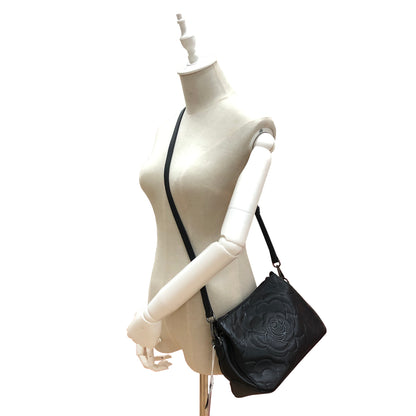 Women's genuine cowhide leather handbag Sternite Floral design by Tomorrow Closet