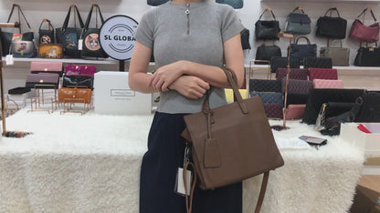 Women's genuine cowhide leather handbag Potter V2 design