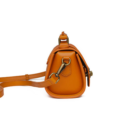 Women's genuine cowhide leather handbag Torba mini design by Tomorrow Closet