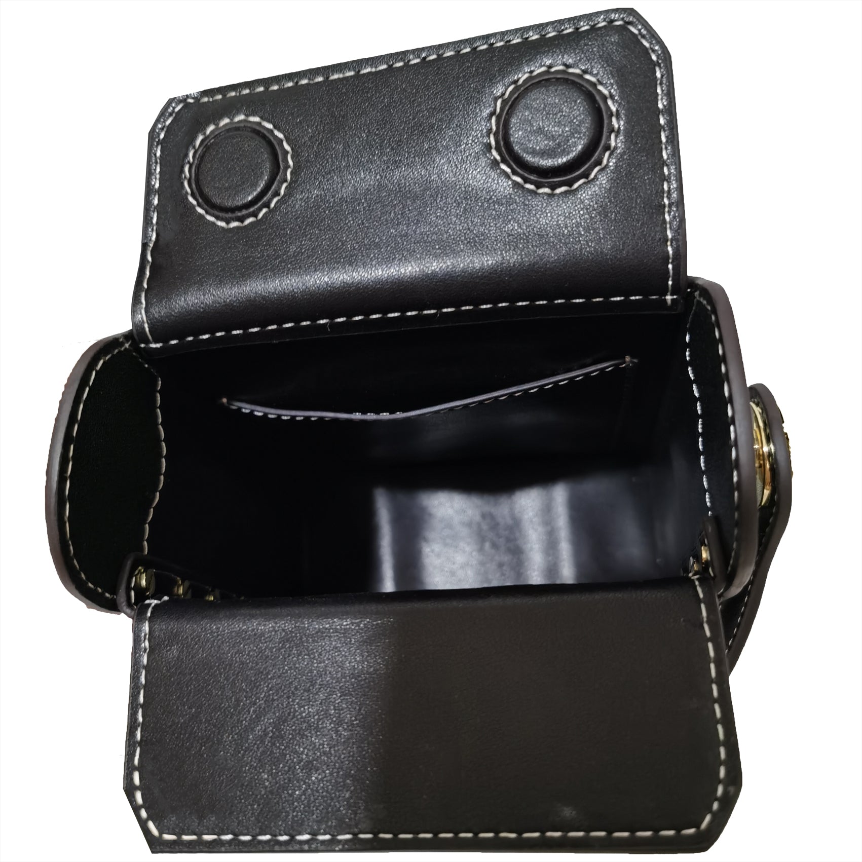 Women's genuine cowhide leather engraved handbag Boite design by Tomorrow Closet