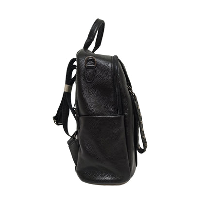 Women's and Men's unisex cowhide leather Diamond design backpack by Tomorrow Closet