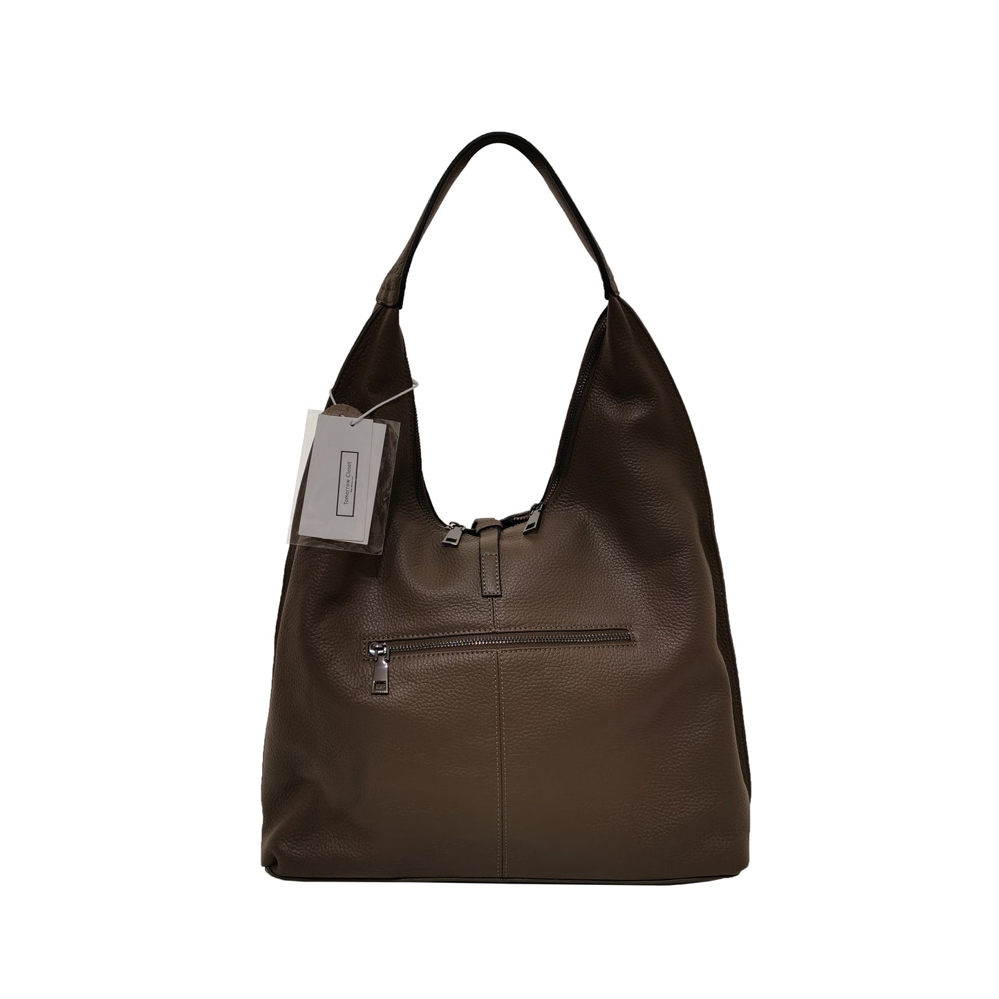 Women's genuine cowhide leather Hobo handbag Dilla design by Tomorrow Closet