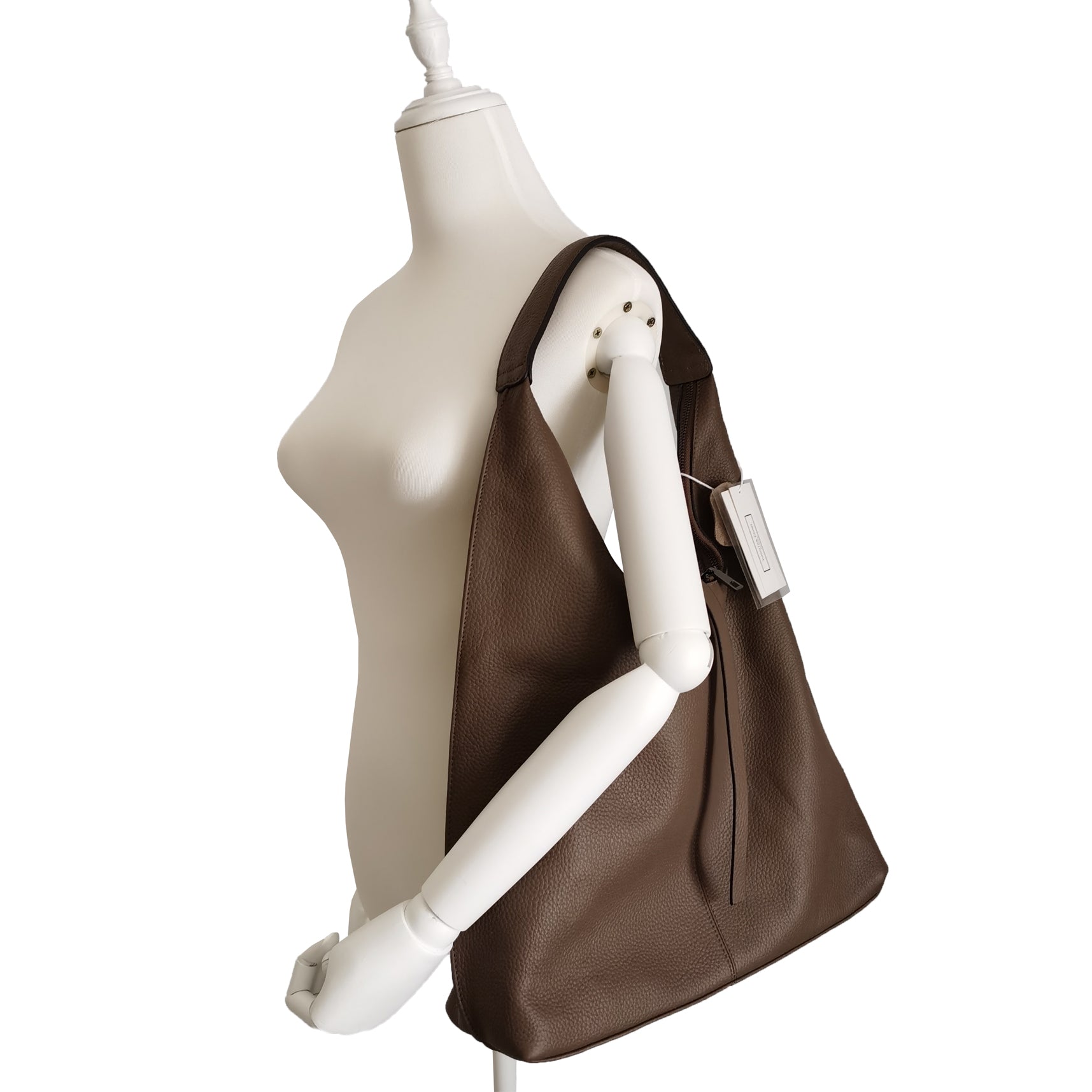Women's genuine cowhide leather Hobo handbag Dilla design by Tomorrow Closet