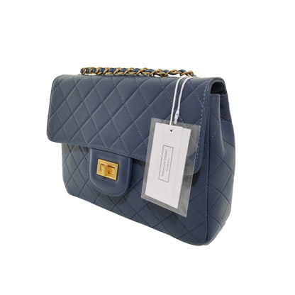 Women's leather crossbody handbag Vyar messenger bag design by Tomorrow Closet