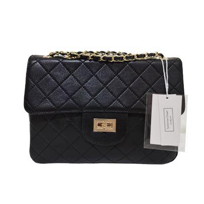 Women's leather crossbody handbag Vyar messenger bag design by Tomorrow Closet