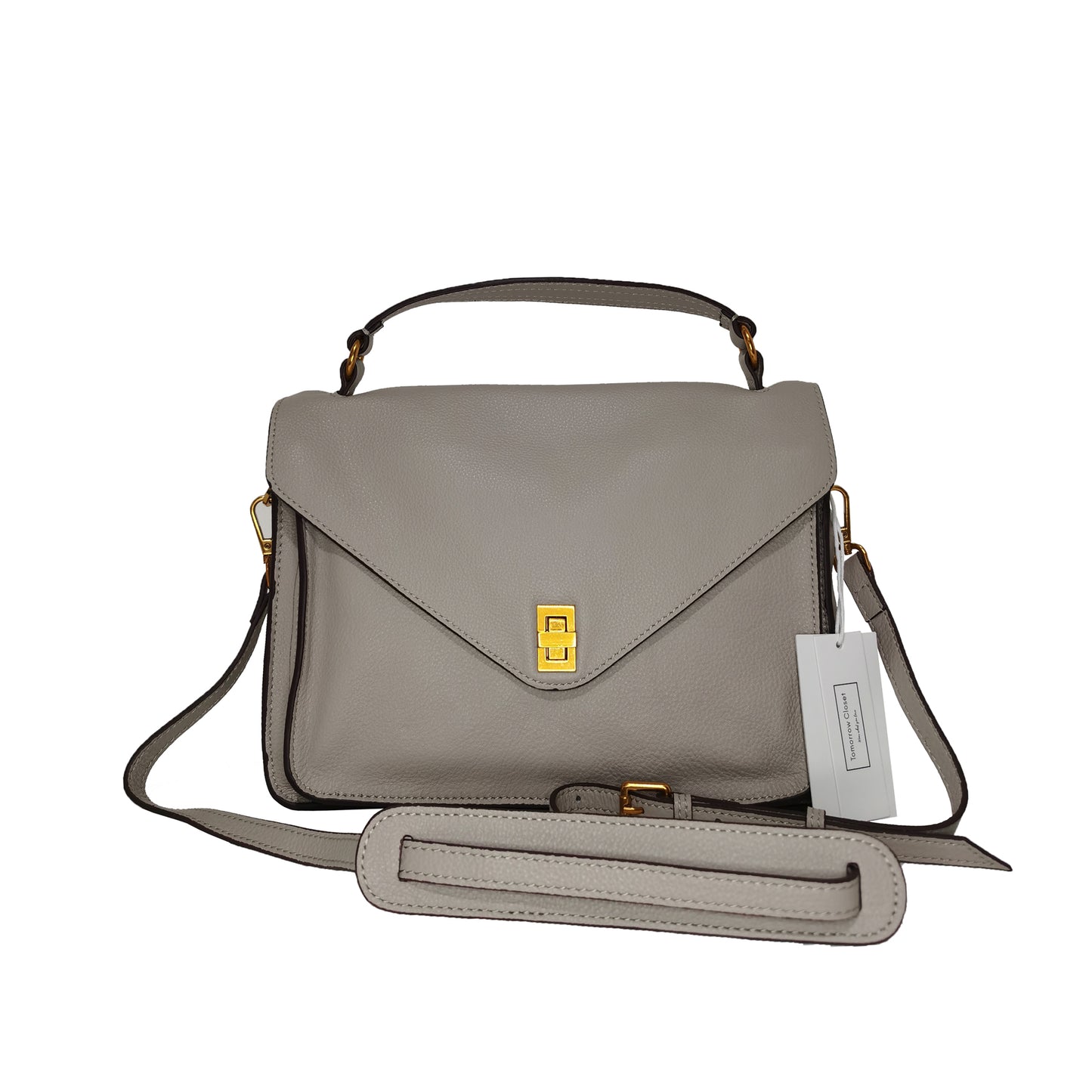 Women's genuine cowhide leather handbag Torba design by Tomorrow Closet