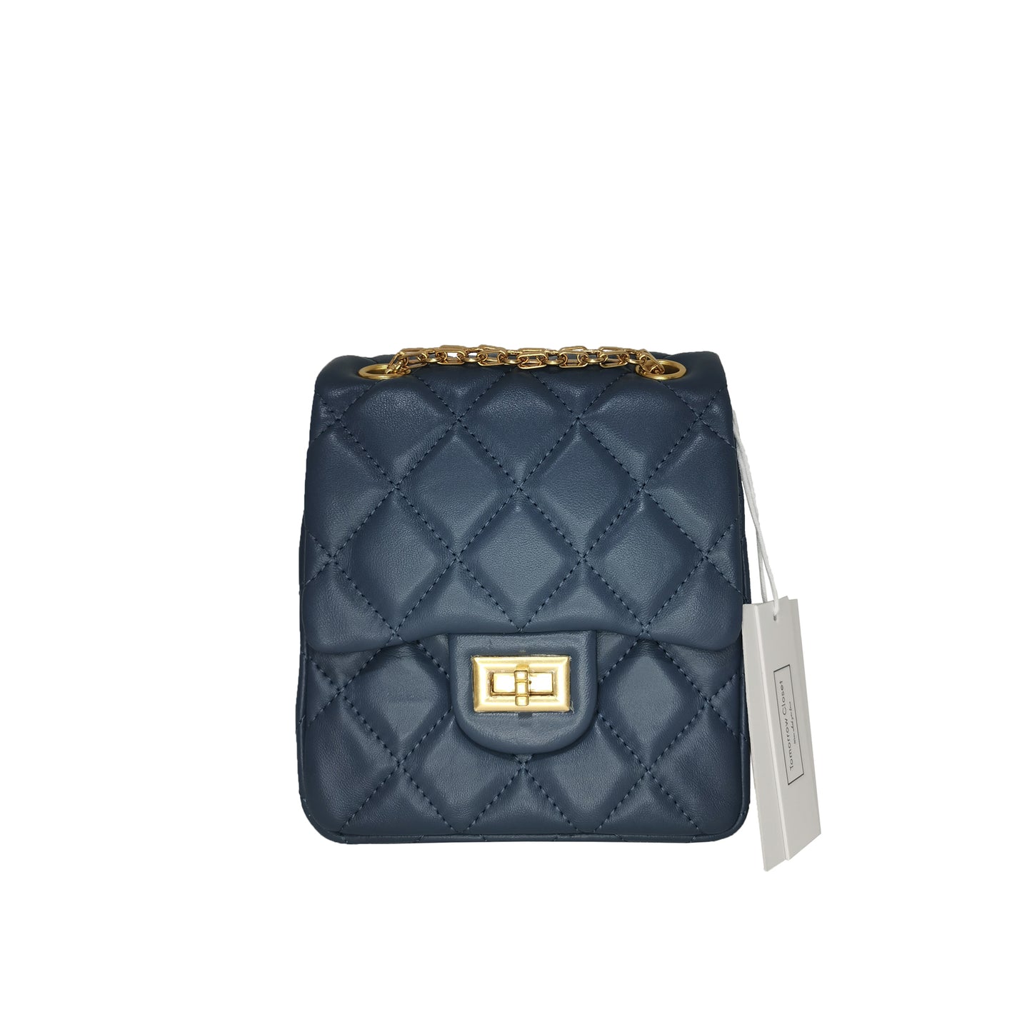 Women's genuine lambskin leather handbag Mirren Diamond design
