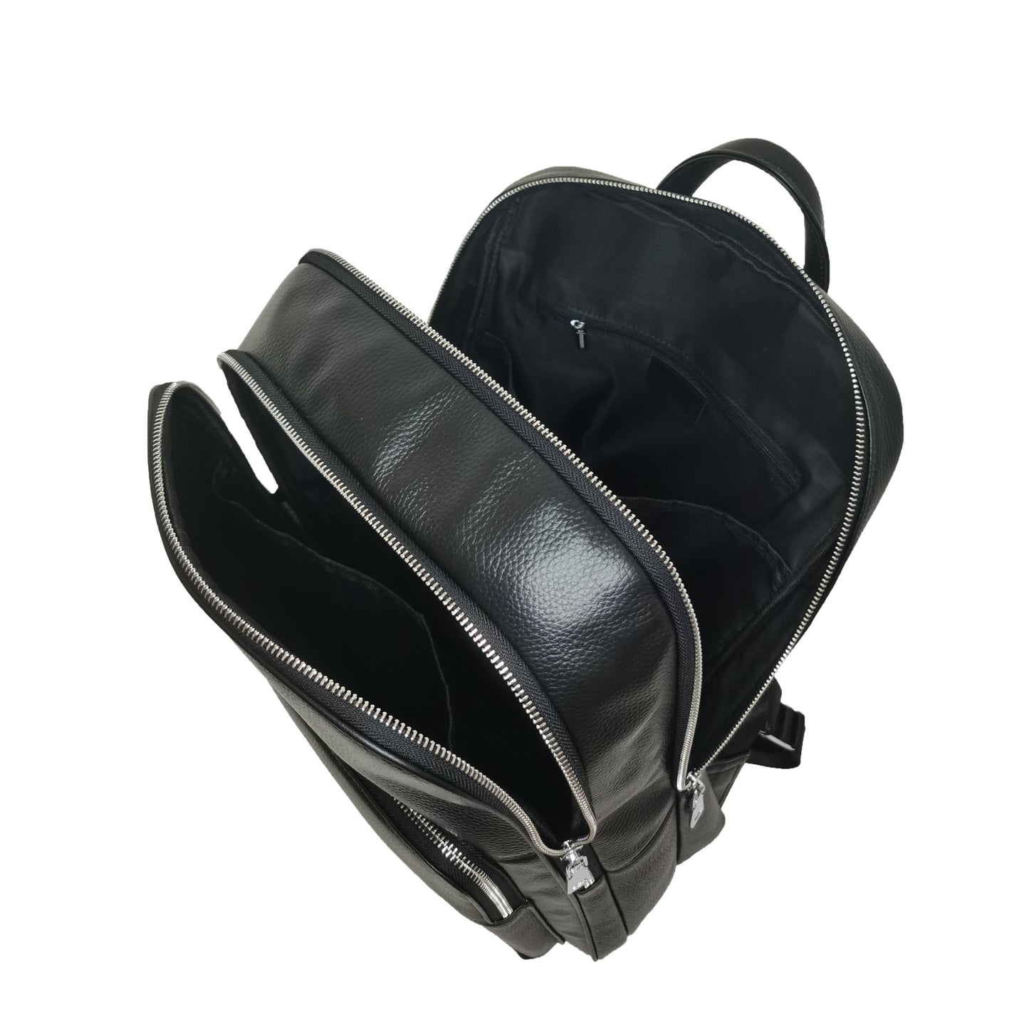 Unisex cowhide leather backpack by Tomorrow Closet