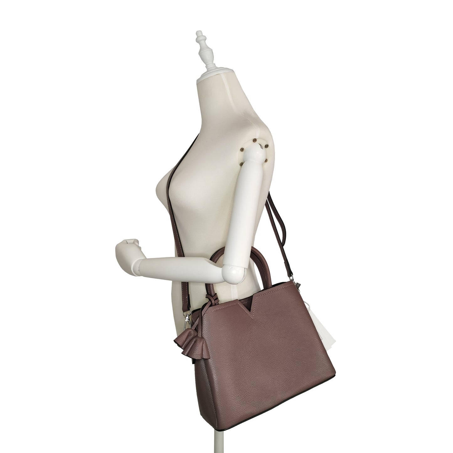 Women's genuine cowhide leather handbag Kriz design