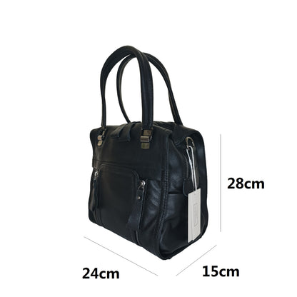 Davel design women's genuine cowhide leather convertible handbag backpack