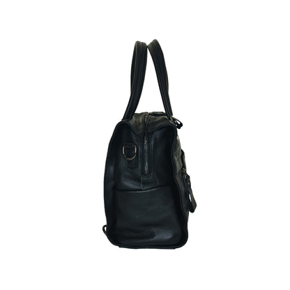 Davel design women's genuine cowhide leather convertible handbag backpack