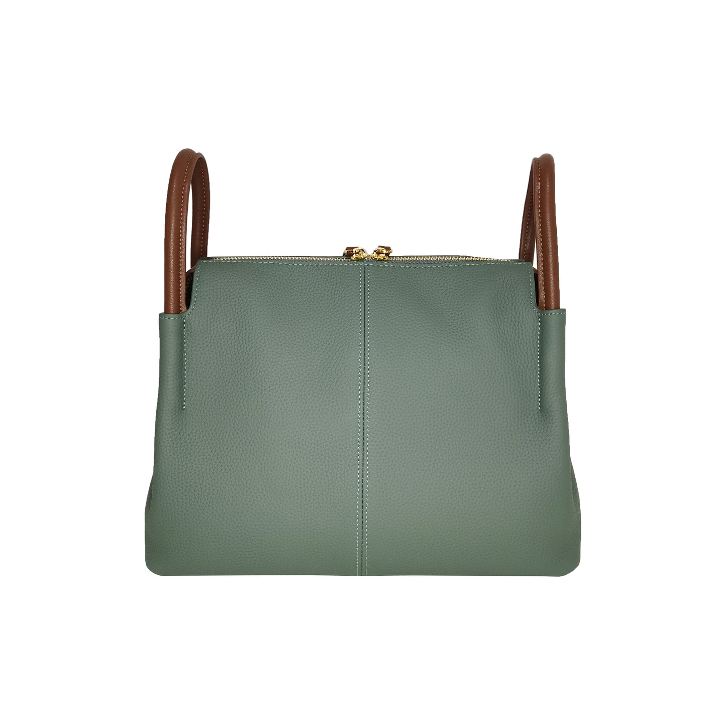 Women's genuine cowhide leather handbag Two Handle V4 design