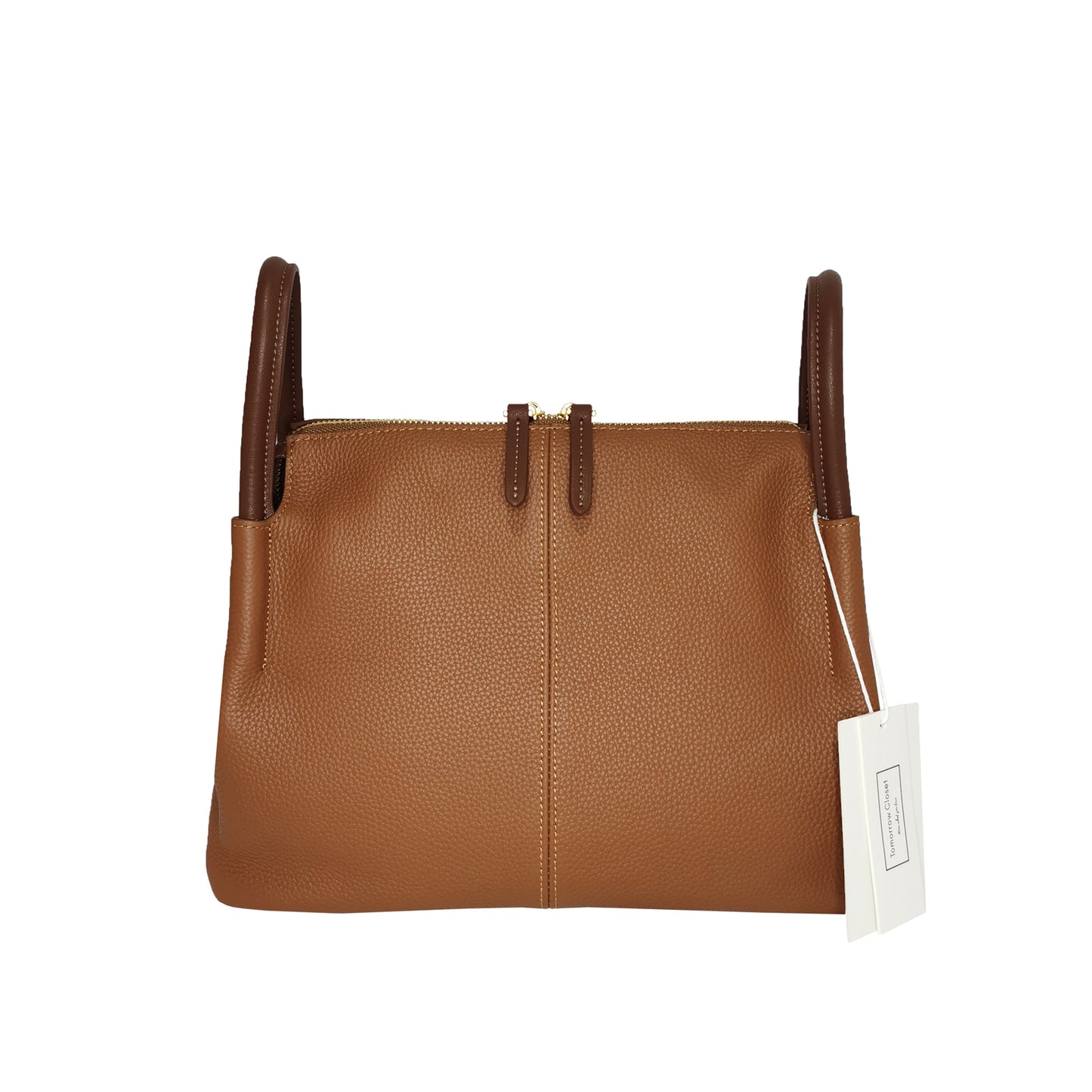 Women's genuine cowhide leather handbag Two Handle V4 design