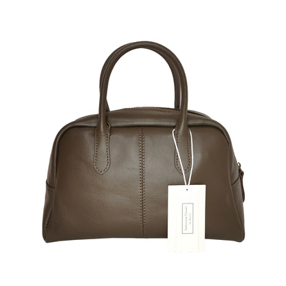 Women's genuine cowhide leather handbag Palour design